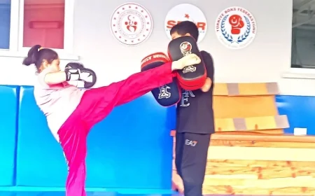 Mucur’da Kick Boks eğitimleri tüm hızıyla sürüyor