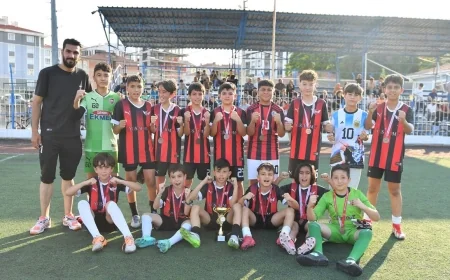 Minik Kramponlar, İl 3’üncüsü oldu