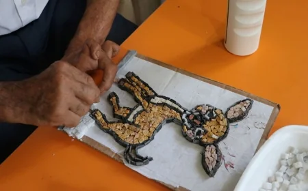 Oğlunun ödeviyle tanıştı şimdi hobisi oldu