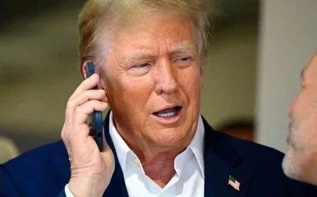 Trump telefon satacak