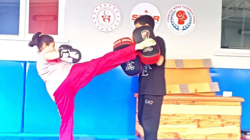 Mucur’da Kick Boks eğitimleri tüm hızıyla sürüyor